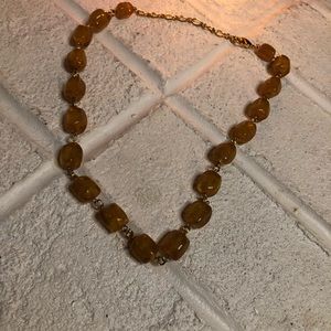LC Amber Colored Necklace
